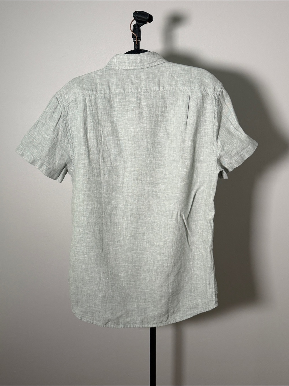 NWT New JCrew Factory Short-sleeve linen-blend shirt - Picture 4 of 7